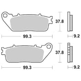 Pastiglie Freno Posteriori  SBS HONDA CB1000R 08/ per HONDA CB 1000 R 2018-2023, set per 1 disco